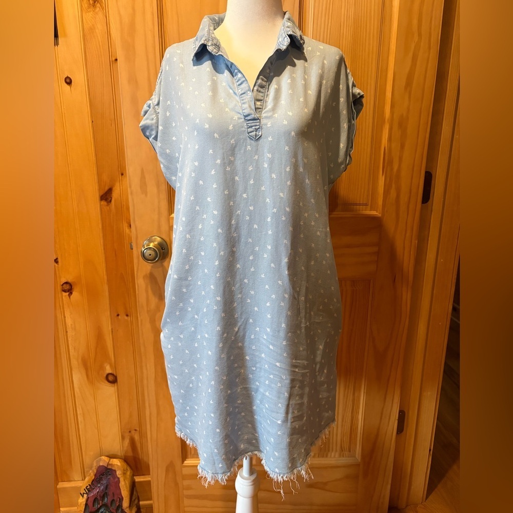 Thread & Supply chambray shirt dress women’s M